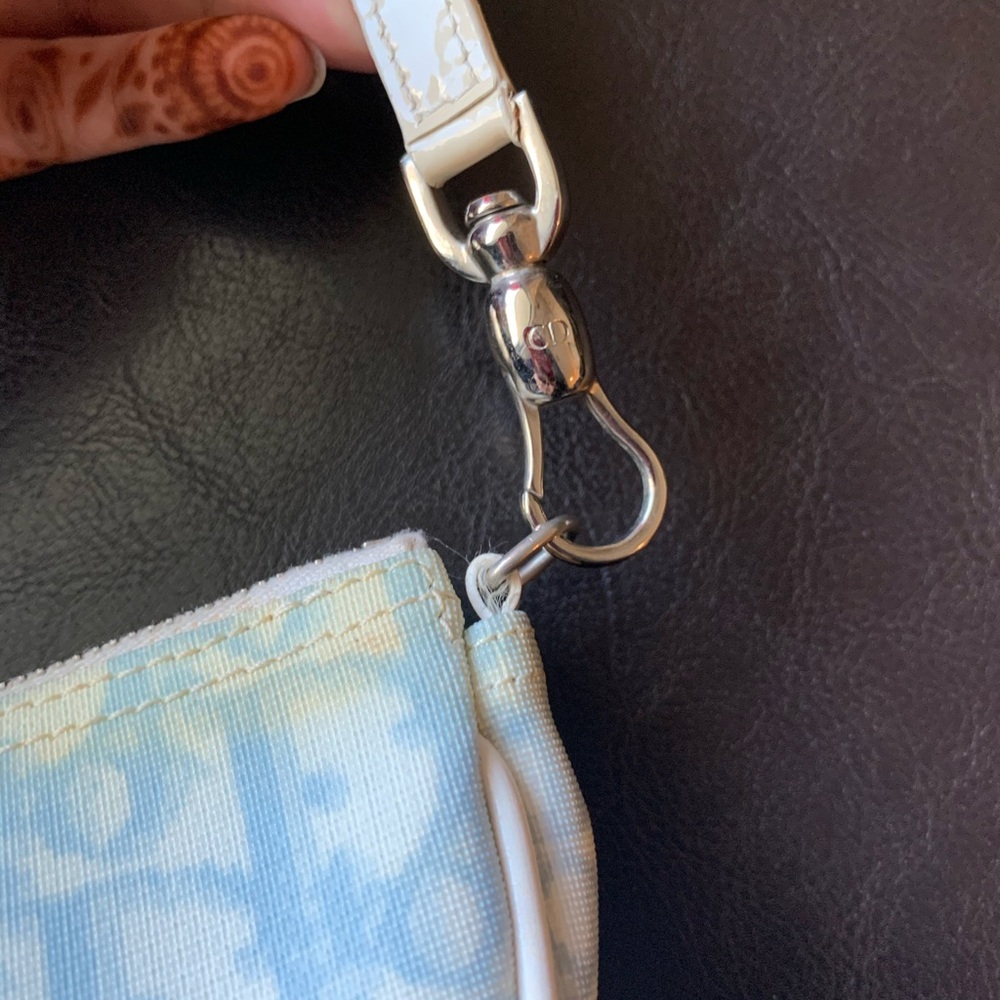 *RARE* Authentic Vintage Dior Canvas Trotter Monogram Saddle Bag - Picture 7 of 14